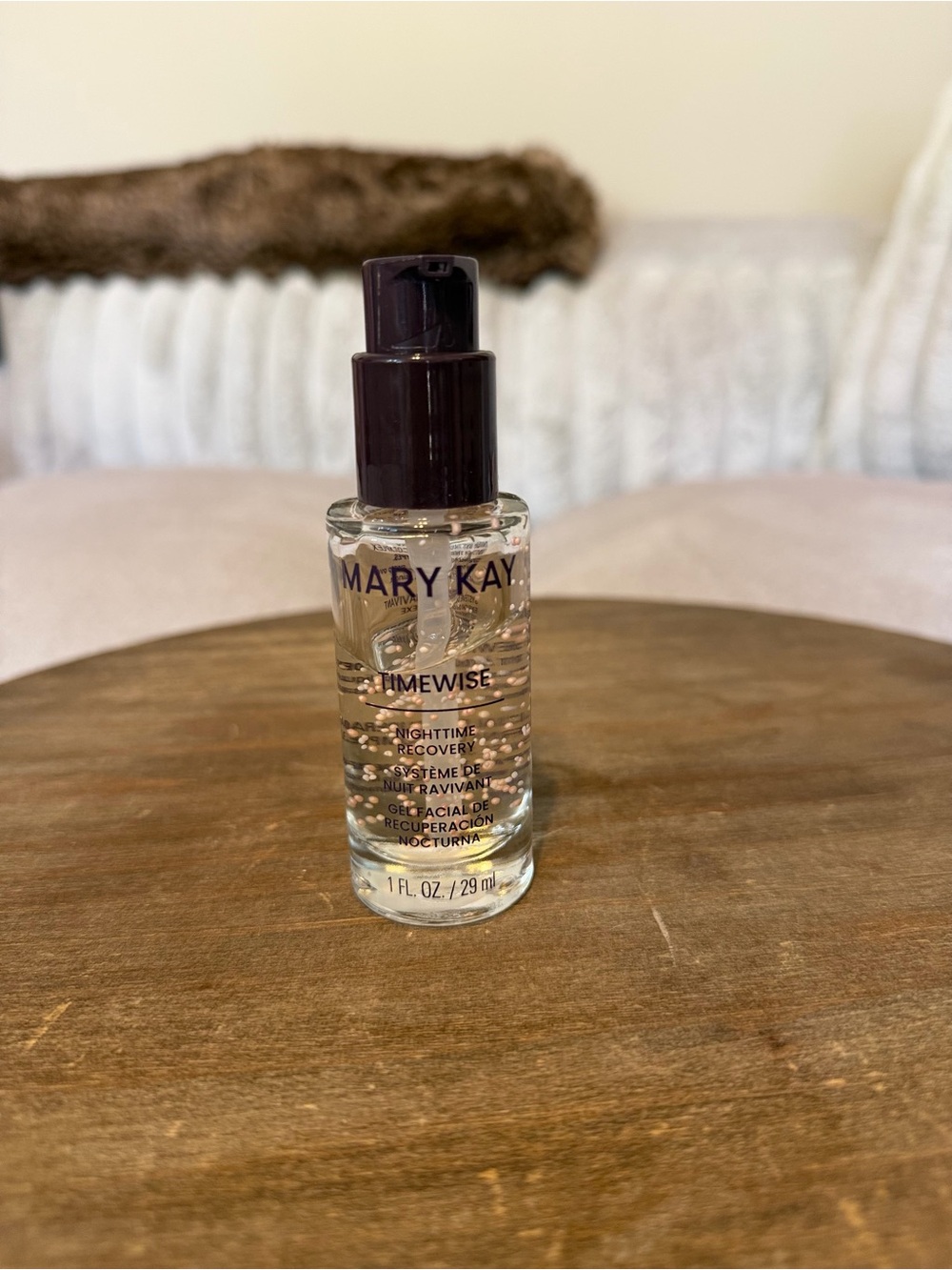 Mary Kay TimeWise Nighttime Recovery Serum - Clear with Dark Purple Cap